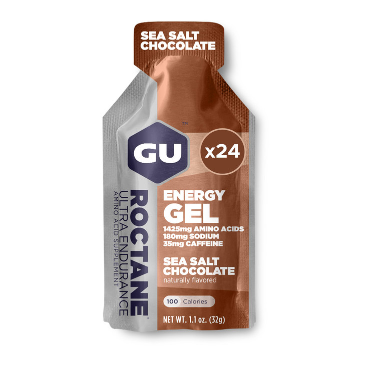 GU Energy Roctane Ultra Endurance Energy Gel, Vegan, Gluten-Free, Kosher