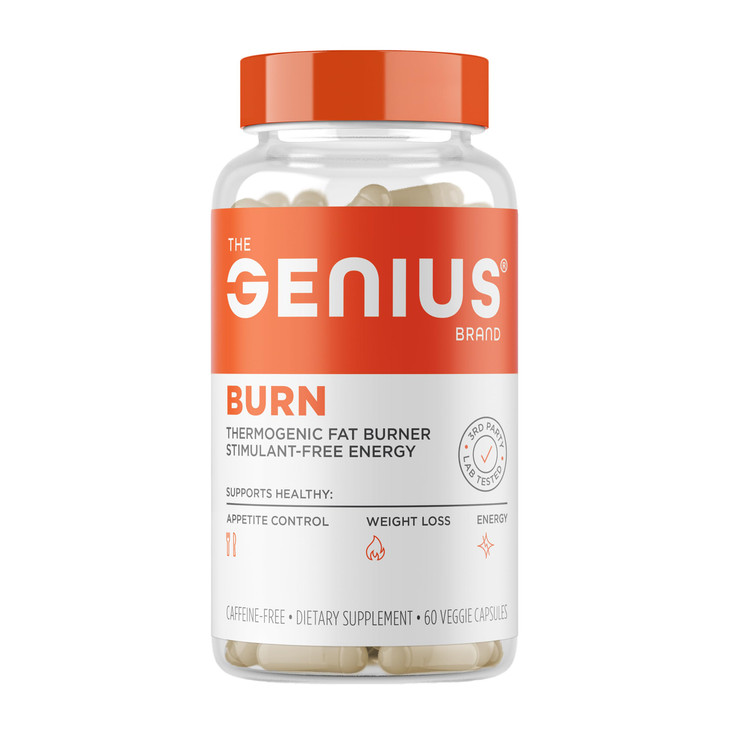 Genius Thermogenic Fat Burner, 60 Diet Veggie Pills