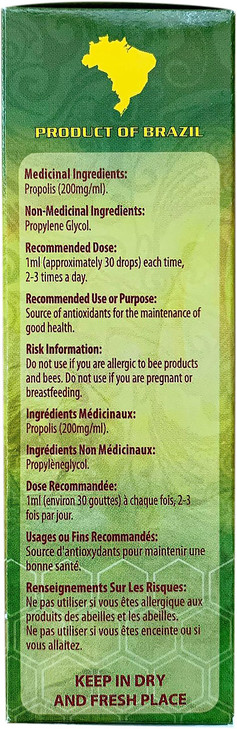 Generic Wild Apiary Brazilian Green Propolis Liquid Drop Glycolic