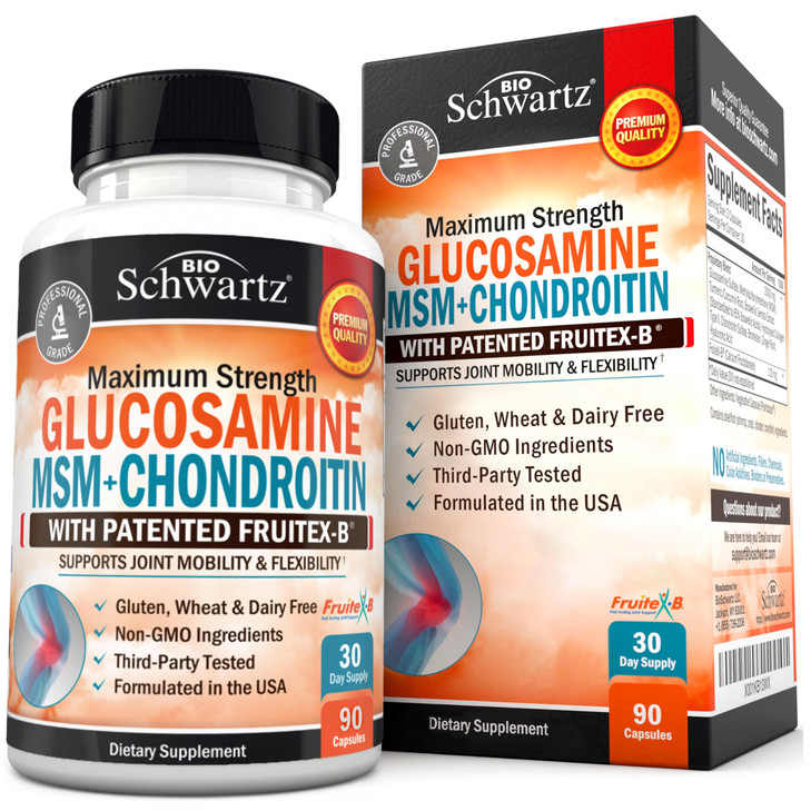 Glucosamine Chondroitin MSM Joint Support Supplement
