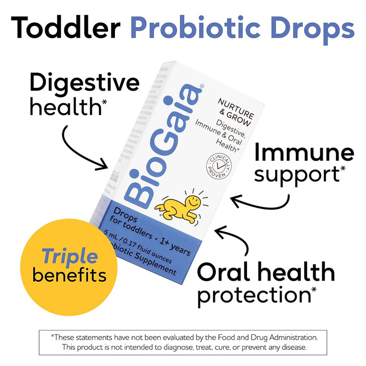 BioGaia Nurture & Grow for Toddlers - Ages 1+