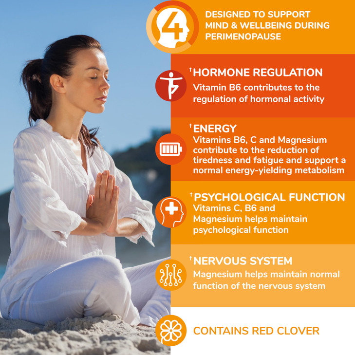 Health & Her Perimenopause Mind+ Cognitive Function Support, for Early Stage