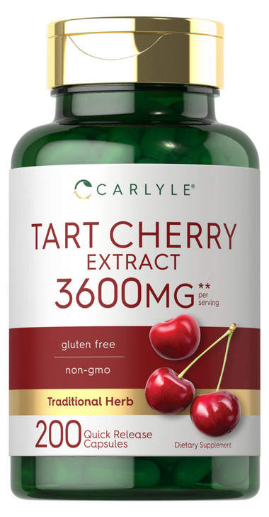 Carlyle Tart Cherry Extract Capsules - 200 Count