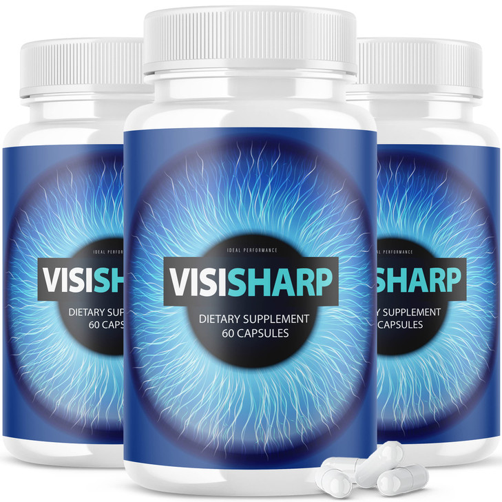 (3 Pack) Visisharp Advanced Eye Health Formula for Eyes Pills Visi Sharp