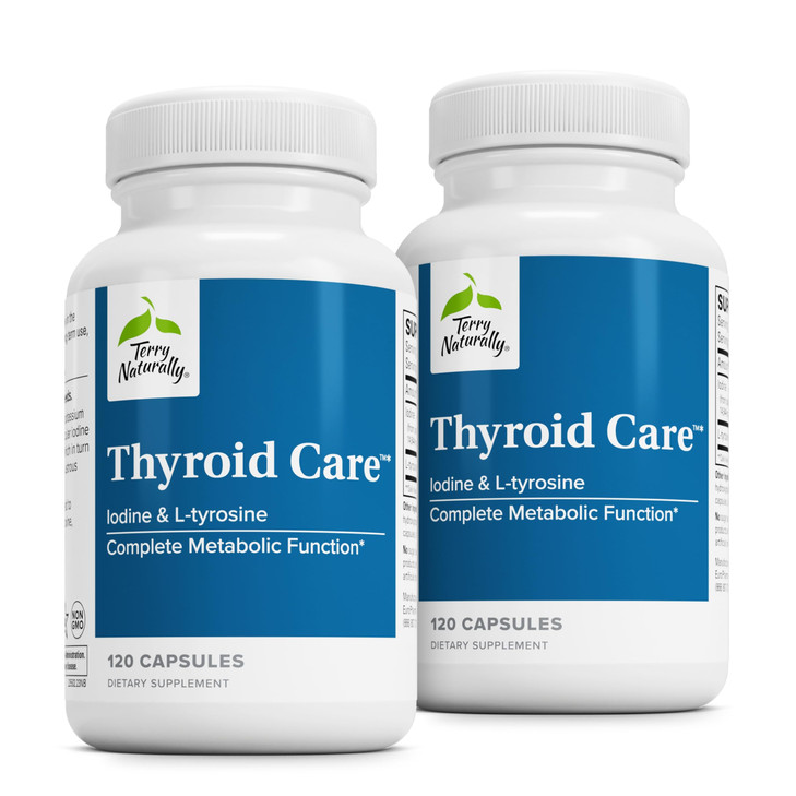 Terry Naturally Thyroid Care - Immune Health & Energy Support Formula