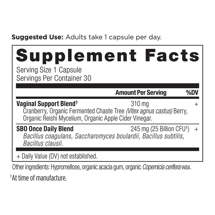Ancient Nutrition Probiotic for Women, Once Daily Women's Probiotics for Vaginal