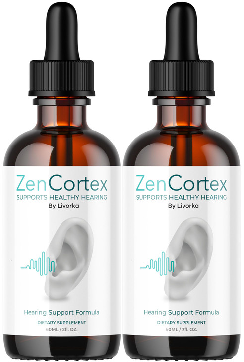 LIVORKA ZenCortex Drops, Liquid Supplement for Ear Health, Supports Healthy