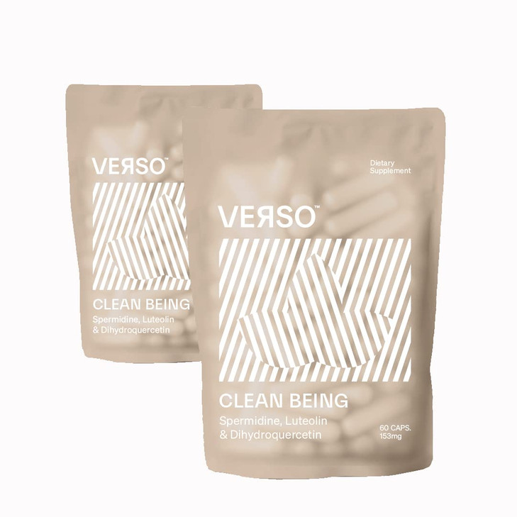 Verso Clean Being Spermidine Dietary Supplement Capsules for Natural Cellular