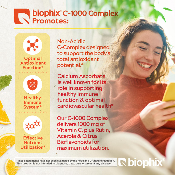 Vitamin C-1000 mg 30 Tablets Complex