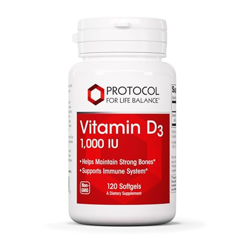 PROTOCOL FOR LIFE BALANCE Vitamin D3 1,000 IU