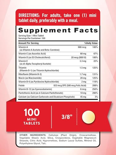 Nature's Truth One Daily Multivitamin - 100 Mini Tablets