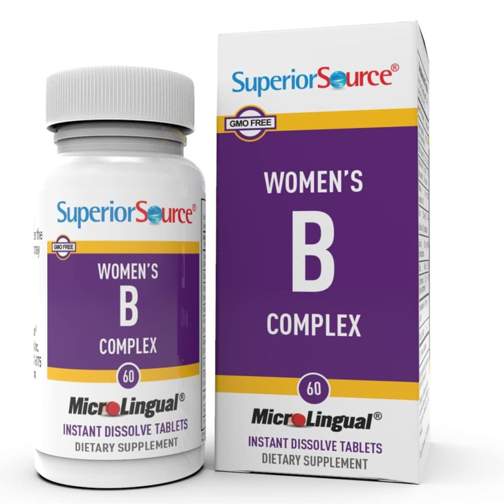 Superior Source Women?s B Complex - Energy Support Supplement for Women