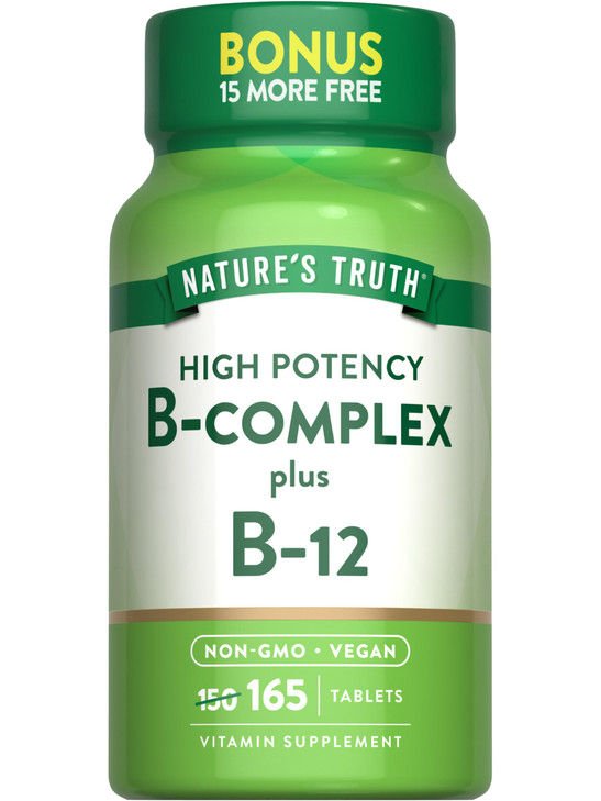 Nature's Truth Vitamin B Complex - 165 Tablets