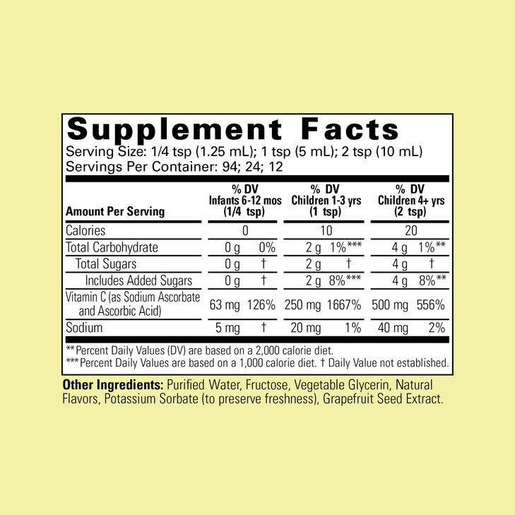 CHILDLIFE ESSENTIALS Liquid Vitamin C