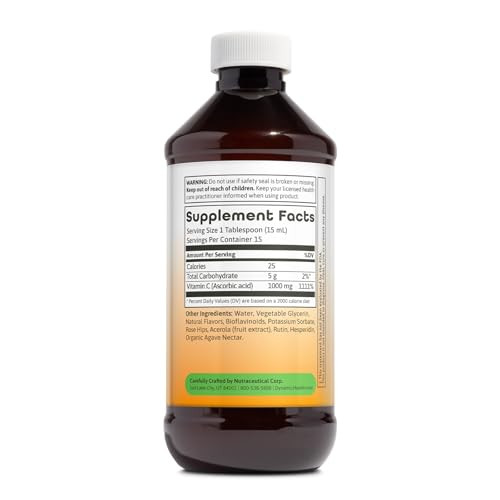 Dynamic Health Liquid Vitamin C Natural Citrus