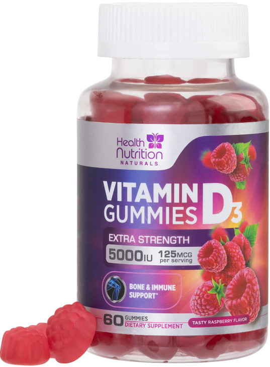 Vitamin D3 Gummies 5000 IU (125 mcg)