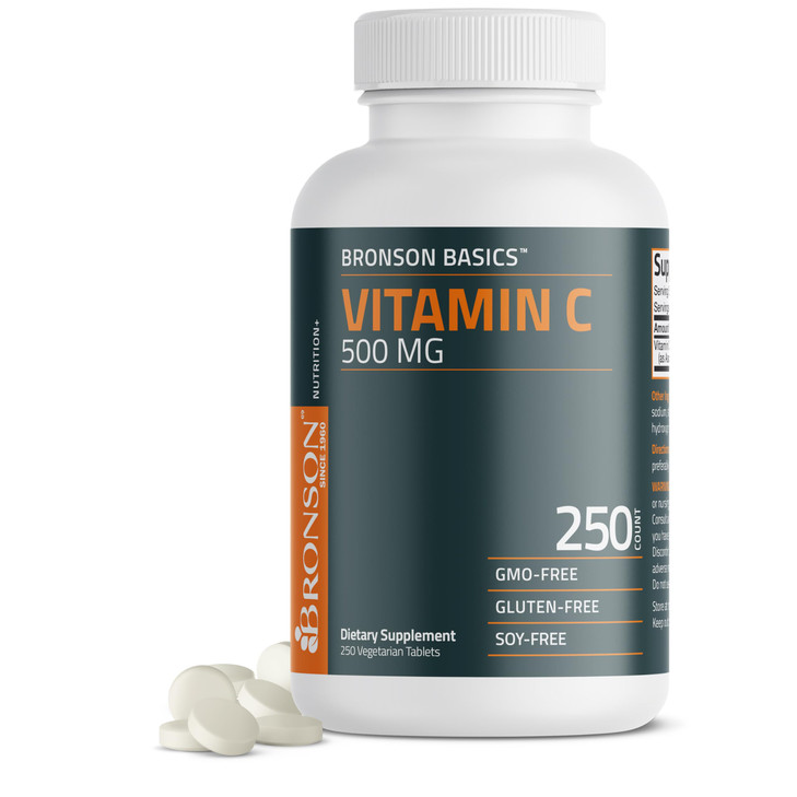 Bronson Vitamin C 500 MG Supports a Healthy Immune System & Antioxidant