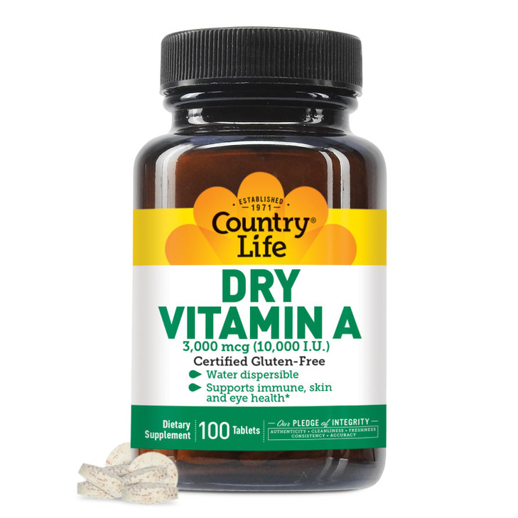 Country Life Vitamin A 10,000 IU