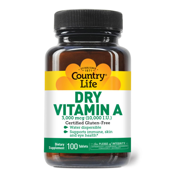 Country Life Vitamin A 10,000 IU