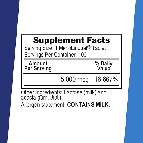 Superior Source Biotin 5000 mcg. Under The Tongue Quick Dissolve MicroLingual