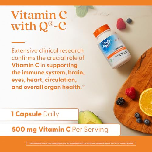 Doctor's Best Best Vitamin C 500mg, 120 Count