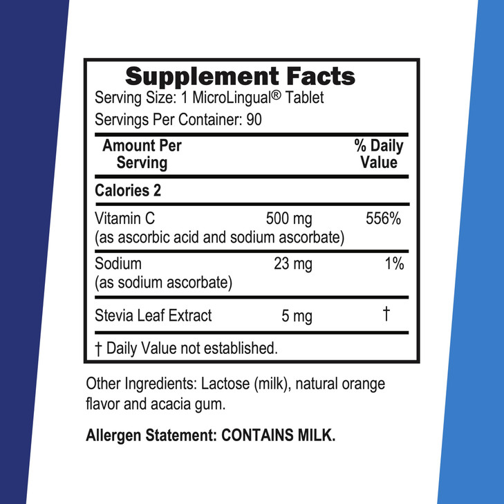 Superior Source Vitamin C 500 mg ?Tangy? Orange Melts