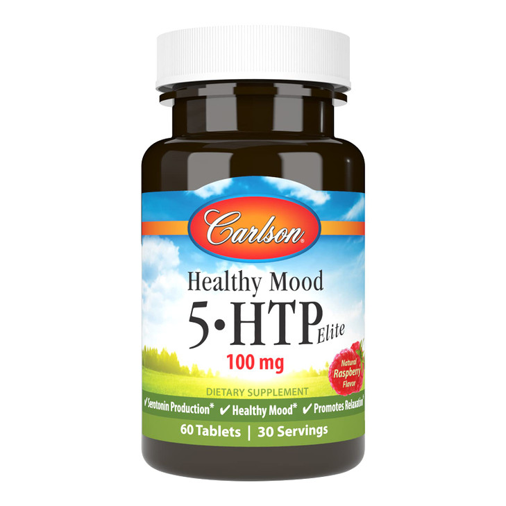 Carlson Healthy Mood 5-HTP Elite 100 mg with Vitamin B6