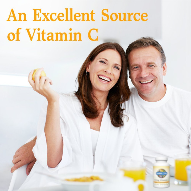 Garden of Life Vitamin C for Adults with Antioxidants & Citrus Bioflavonoids