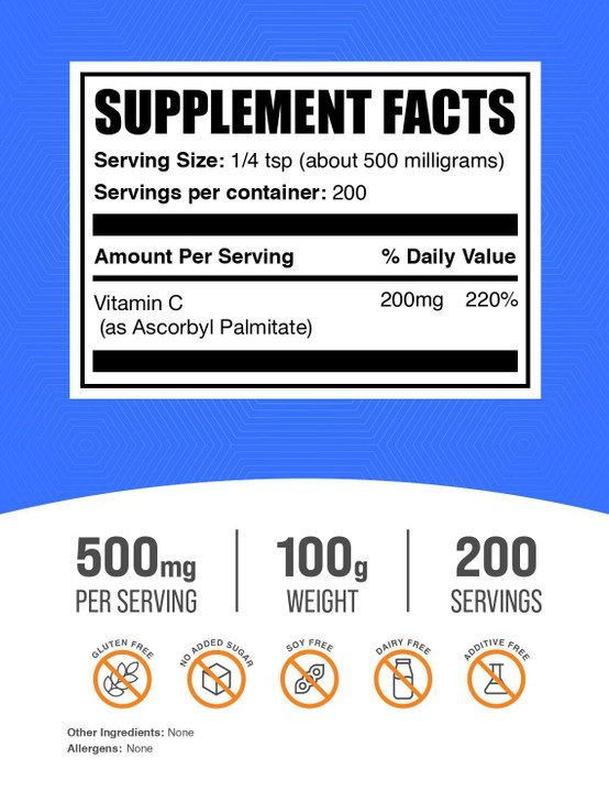 BulkSupplements.com Ascorbyl Palmitate Powder