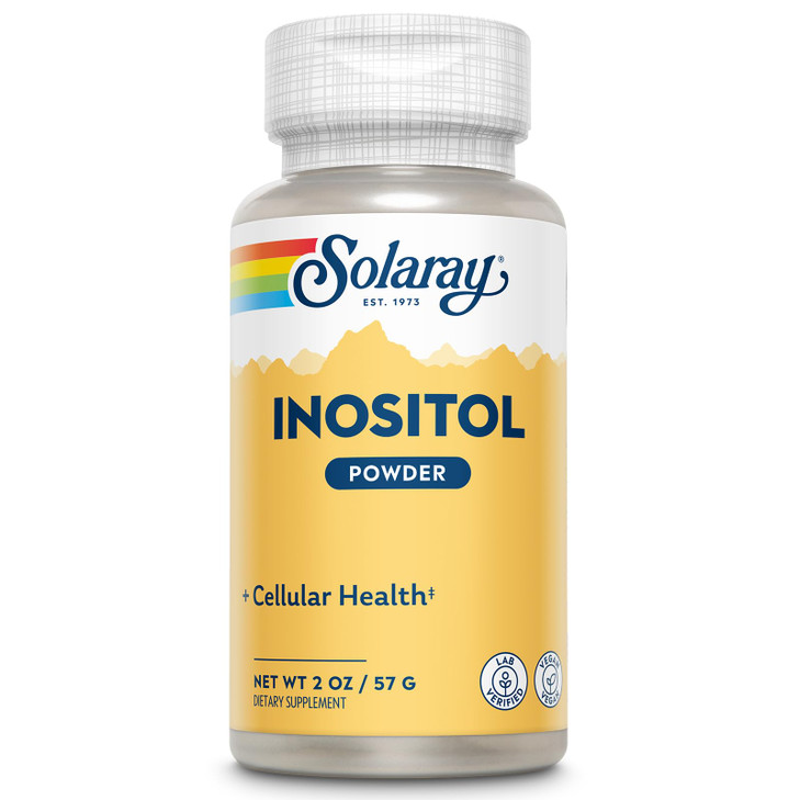 SOLARAY Pure Inositol Powder - Cellular Health Support