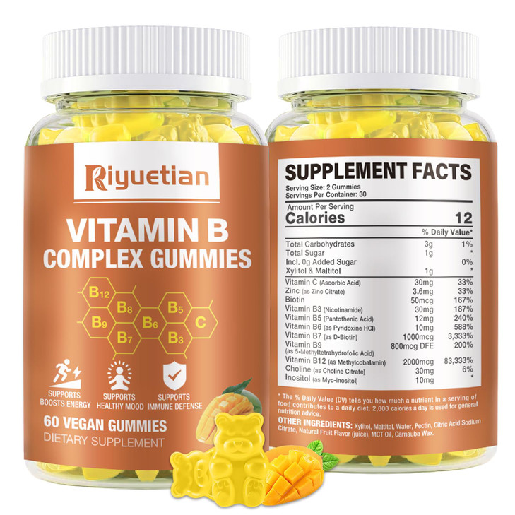 Riyuetian Vitamin B Complex with Vitamin