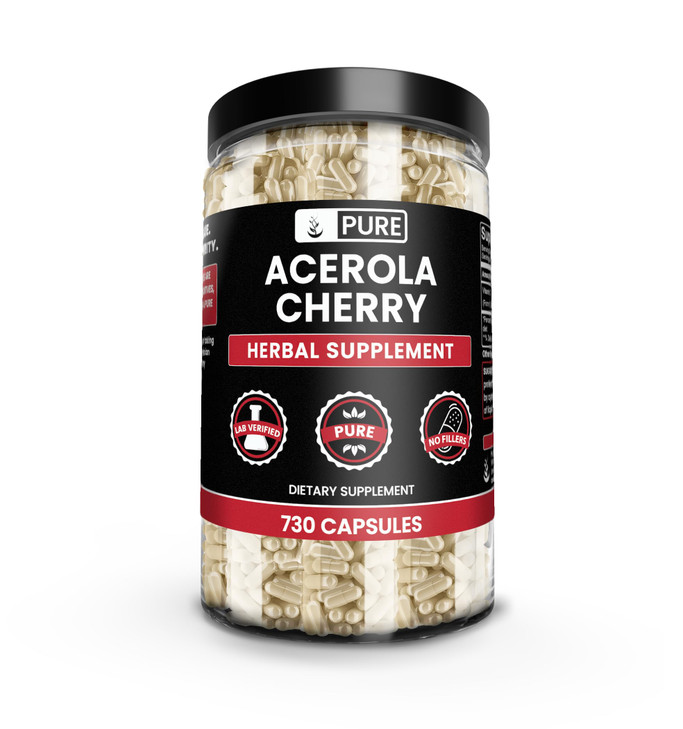 Pure Original Ingredients Acerola Cherry, (100 Capsules) Always Pure, No
