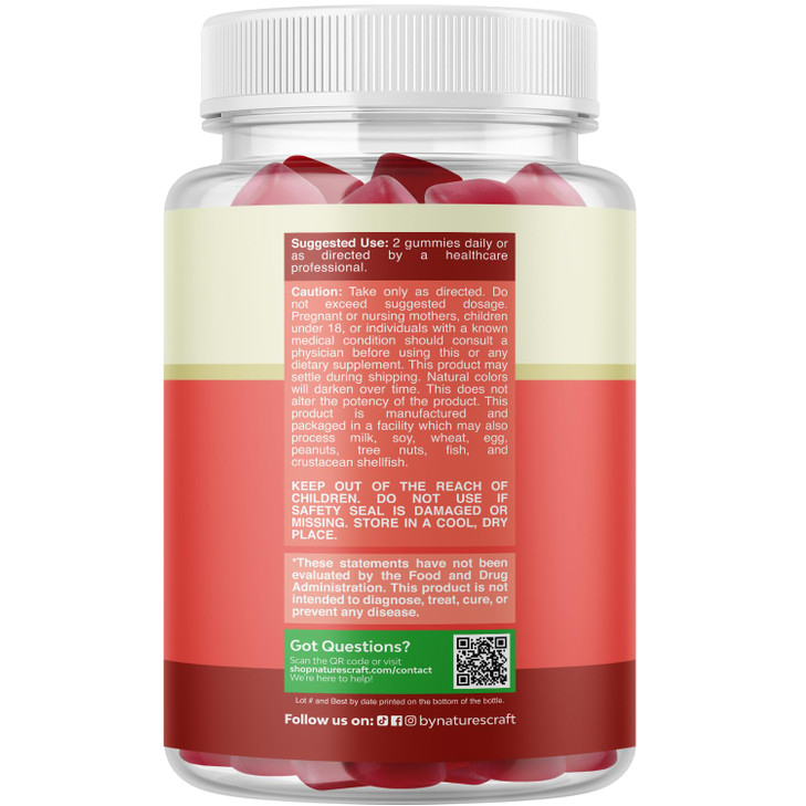 Natural Biotin Gummies for Hair Growth
