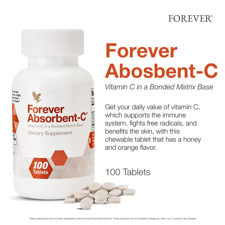 Forever Living - Absorbent-C, Orange and Honey Flavor,