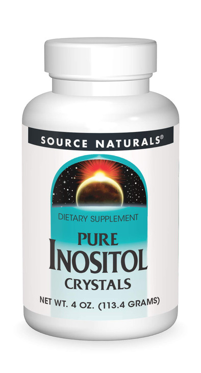Source Naturals Pure Inositol 844mg Dietary Supplement - 4 oz Crystals
