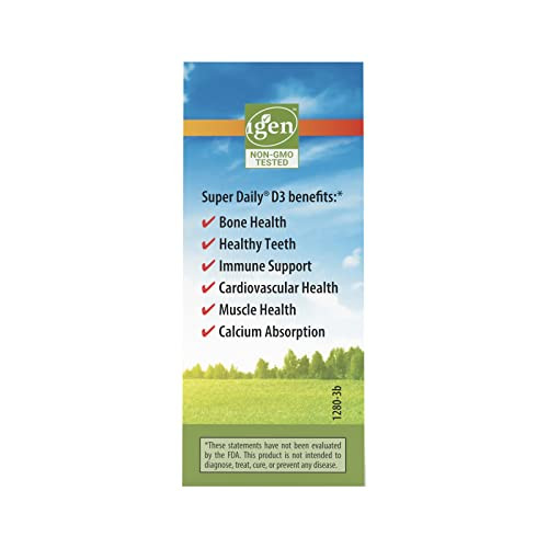 Carlson - Super Daily D3, Vitamin D Drops,