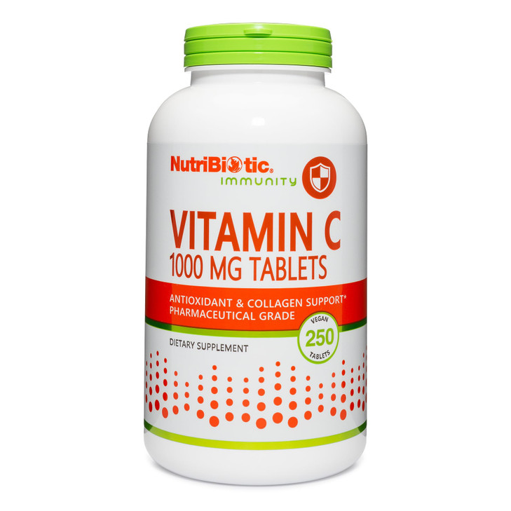 NutriBiotic - Vitamin C 1000 Mg, 250 Count Tablets