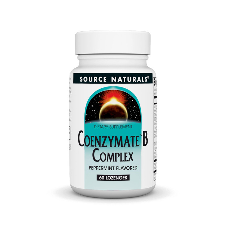 Source Naturals Coenzymate B Complex, Peppermint Flavor That Melts in Mouth