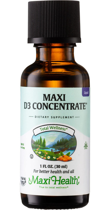 Vitamin D3 Concentrate - 1000 IU Per Drop - Dietary Supplement