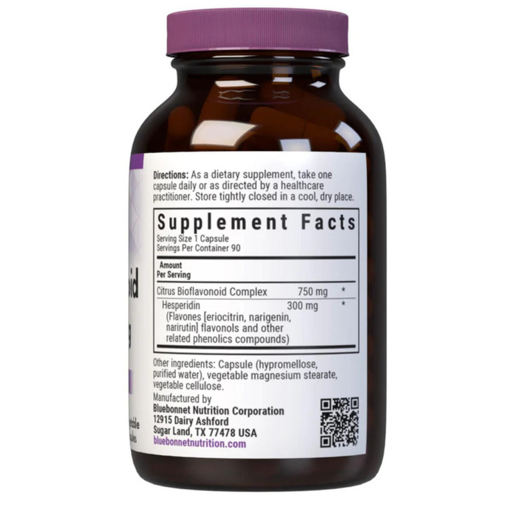 Bluebonnet Citrus Bioflavonoid Complex 750 mg Immune System Support