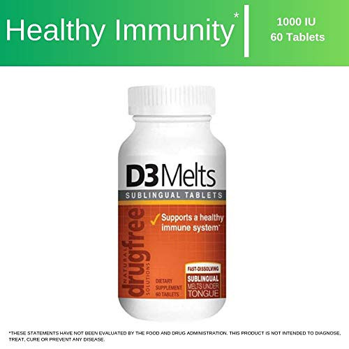 Dr Newtons Naturals Vitamin D3 60 Fast Melt Tabs