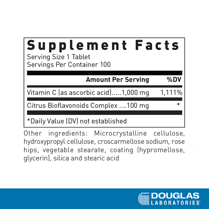 Douglas Laboratories Natural C 1000 mg.