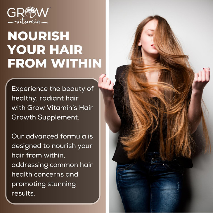 grow vitamin All in One Hair Formula for Men & Women