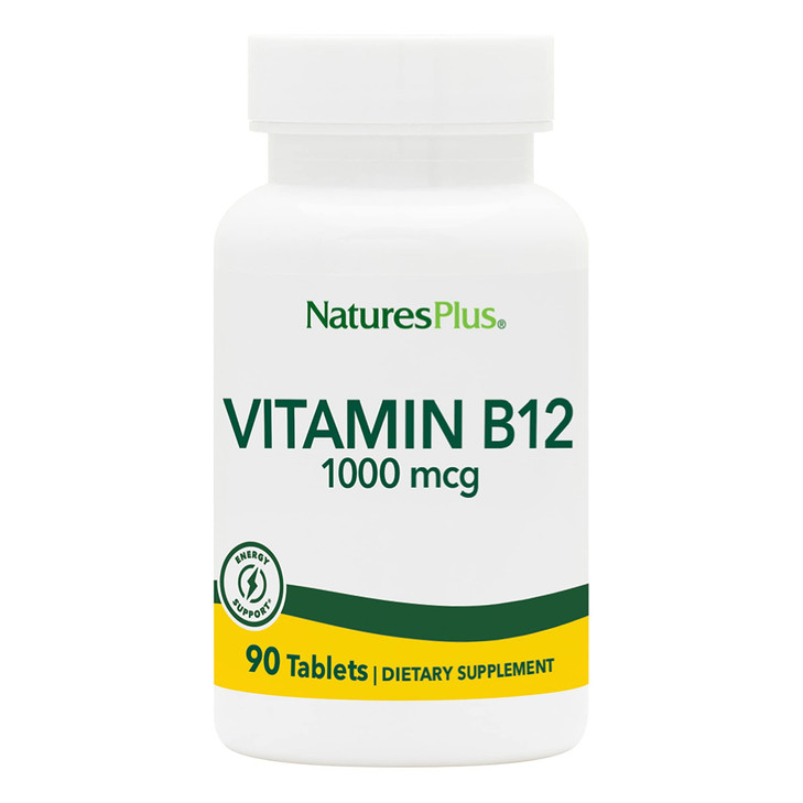 NaturesPlus Vitamin B12 1000 mcg - 90 Tablets