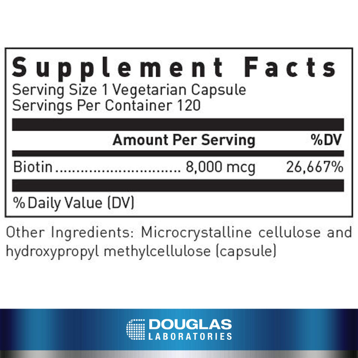 Douglas Laboratories Biotin 8 mg