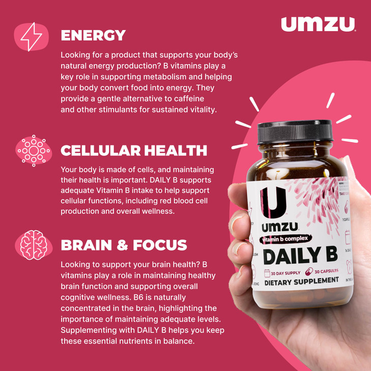 UMZU Daily B, 30 Day Supply