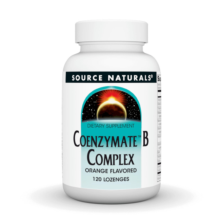 Source Naturals Coenzymate B Complex - Orange Flavor That Melts in Mouth