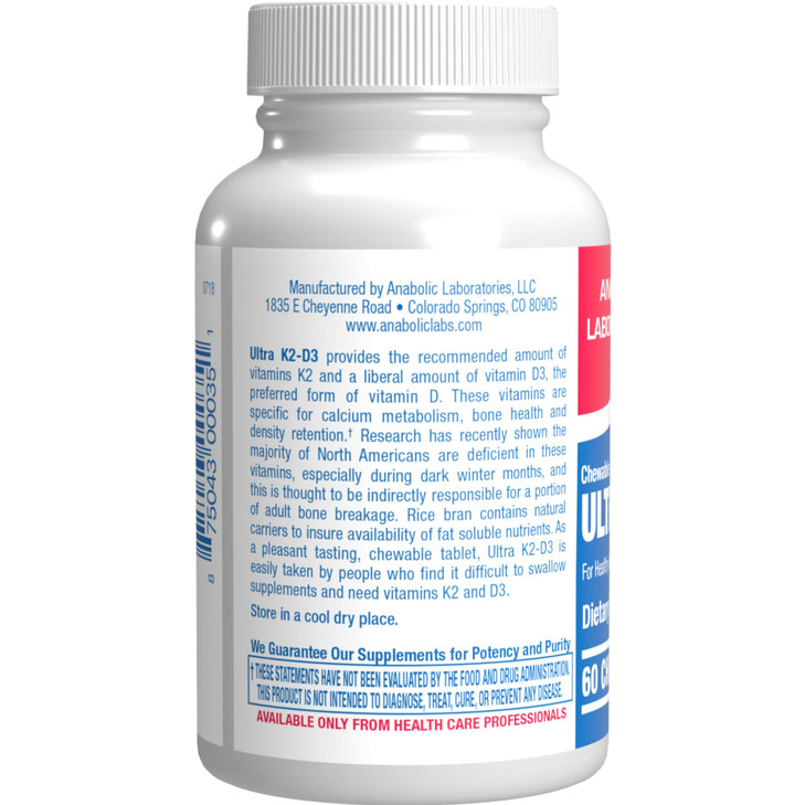 Chewable Vitamin D and K2 Supplement