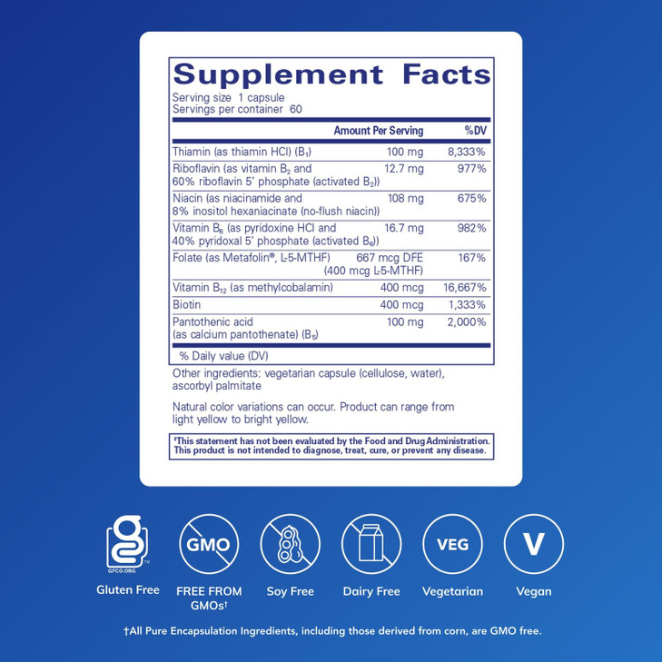 Pure Encapsulations B-Complex Plus