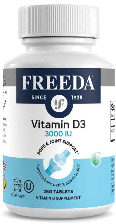 FREEDA Vitamin D3 3000 IU